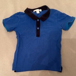 Burberry Blue Polo Shirt for Kids